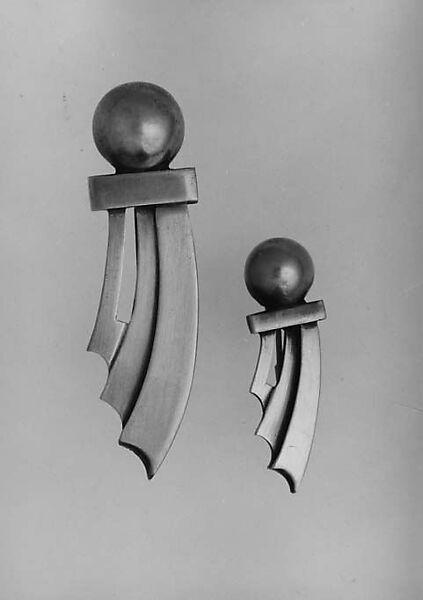 Brooch, E. Byrne Livingston (American, 1906–1996), Silver 