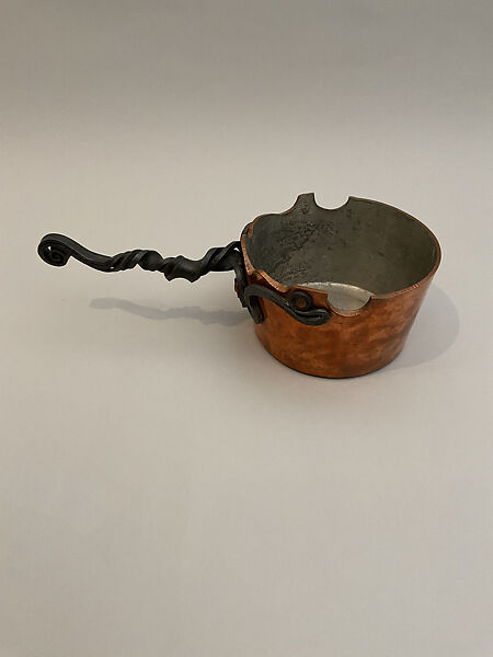 Cooking pot, Michael Jerry (American, born 1937), Copper, iron, and pewter