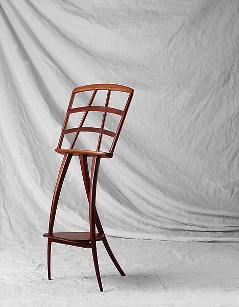 Music Stand, Wharton Esherick (American, Philadelphia, Pennsylvania 1887–1970 Paoli, Pennsylvania), Cherry wood