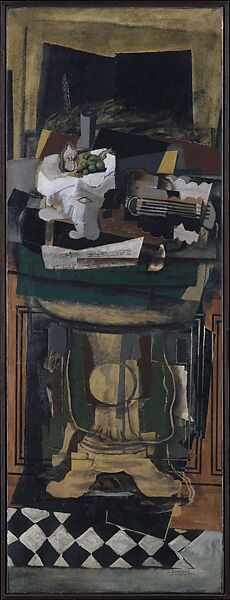 Georges Braque | Guitar and Still Life on a Guéridon | The