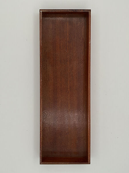 Sliding box, Piero Fornasetti (Italian, 1913–1988), Metal and wood