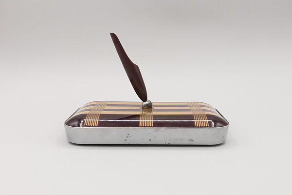 Desk Set, Robert Gruen (American, 1913–1999), poly(methyl methacrylate) (PMMA), aluminum