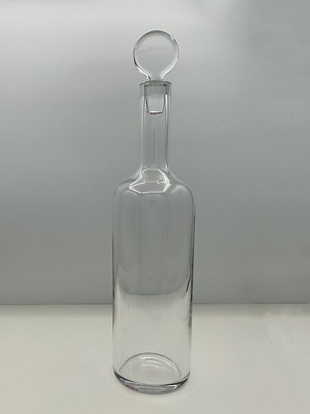 "Dionysius" Bottle, Van Day Truex (American, Delphos, Kansas 1904–1979 New York), Glass 