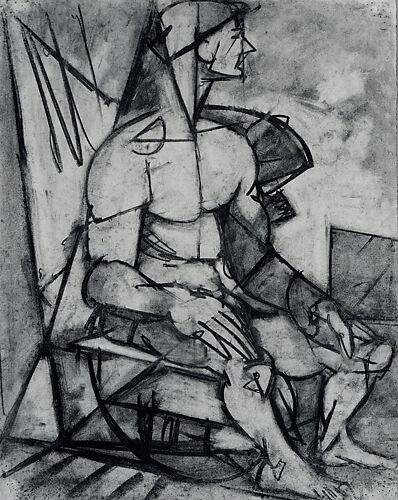 Untitled (male figure study)