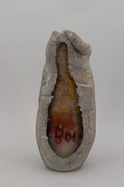 Vase, Jon Kuhn (American, born 1949), Glass