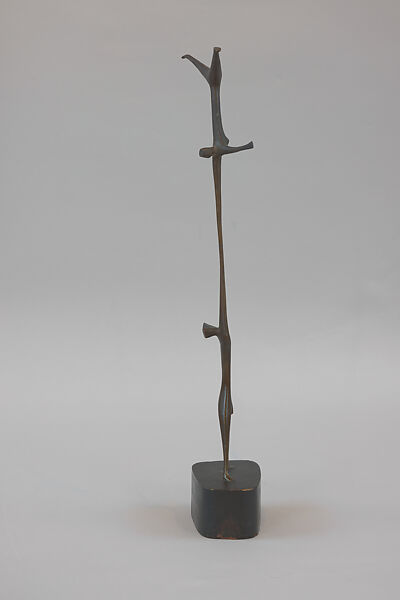 Acrobats, William King (American, Jacksonville, Florida 1925–2015 East Hampton, New York), Bronze, painted wood