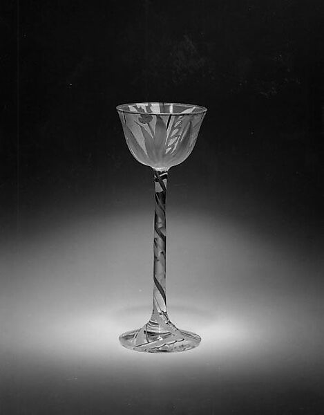Liqueur glass, Unknown Designer, Painted glass 