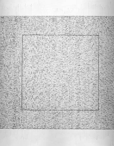 Untitled, Joan Witek (American, born New York, 1943), Pen and black ink over graphite on paper 