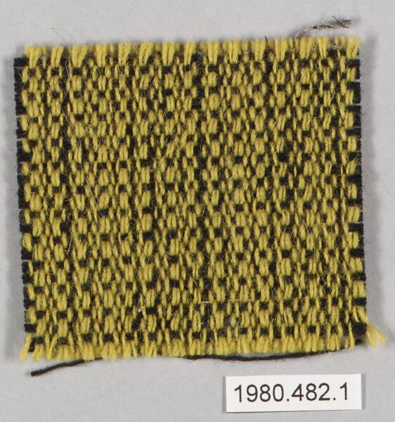 Textile sample, Kjels Juul-Hansen (American (born Denmark) 1916), Wool 