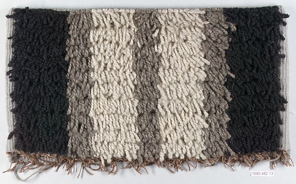 Rug sample, Kjels Juul-Hansen (American (born Denmark) 1916), Wool 