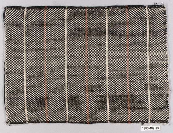 Textile sample, Kjels Juul-Hansen (American (born Denmark) 1916), Wool 