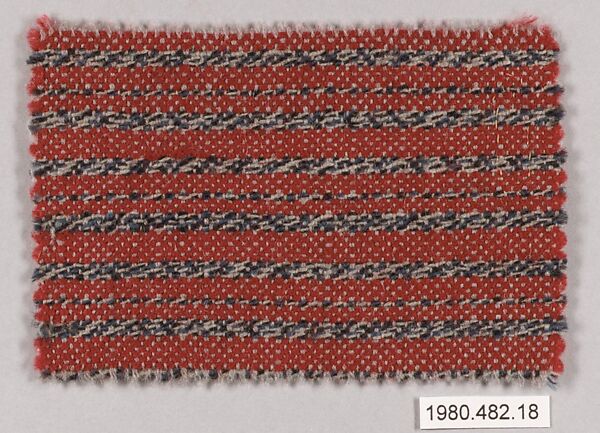 Textile sample, Kjels Juul-Hansen (American (born Denmark) 1916), Wool 