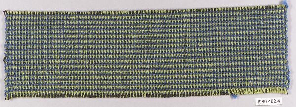 Textile sample, Kjels Juul-Hansen (American (born Denmark) 1916), Cotton 