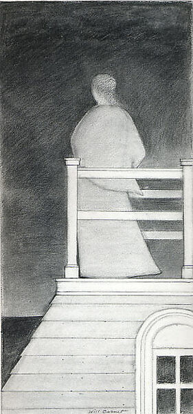 Approaching Storm, Will Barnet (American, Beverly, Massachusetts 1911–2012 New York), Graphite on paper 