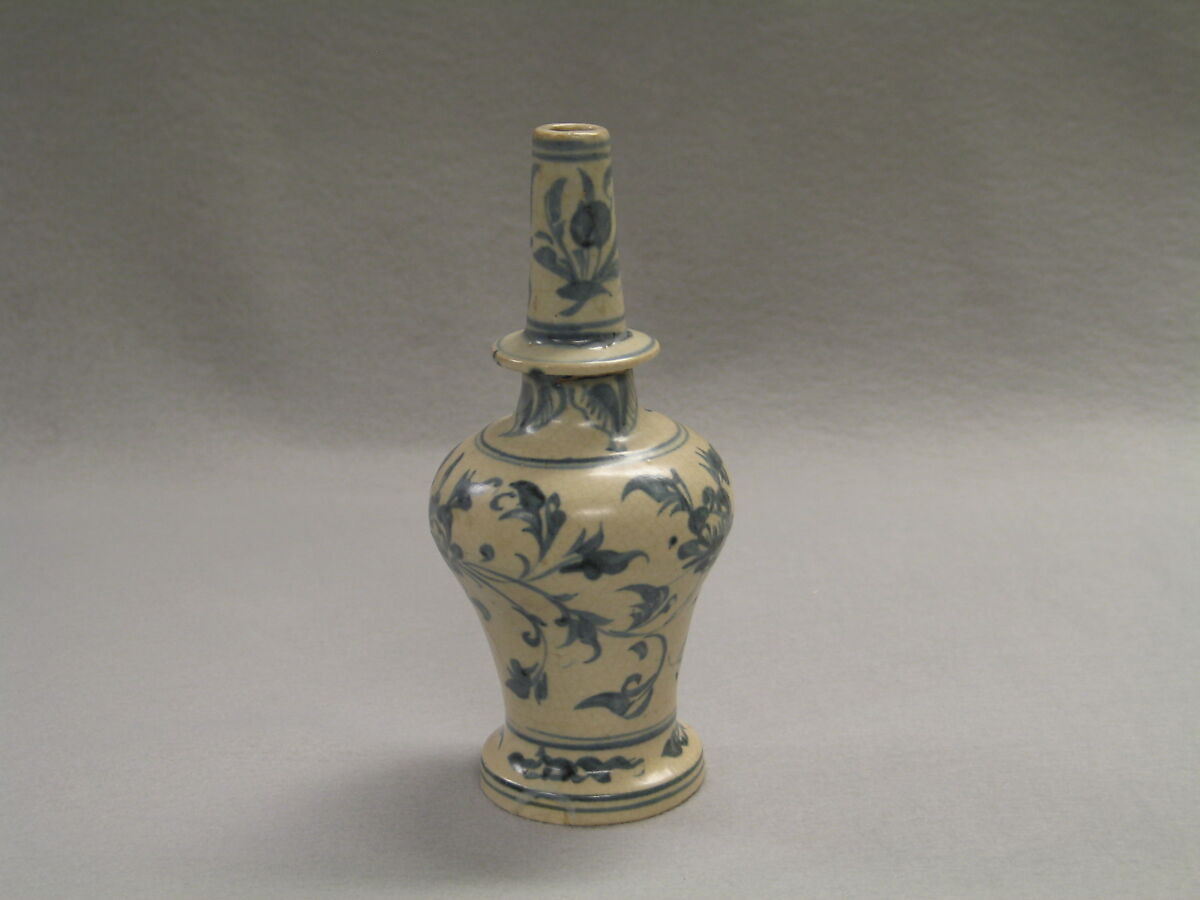 Sprinkler, Porcelain painted with cobalt blue, China