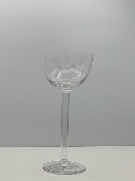 "Embassy" Wine Glass (No. 4900), Walter Dorwin Teague (American, Decatur, Indiana 1883–1960 Flemington, New Jersey), Glass