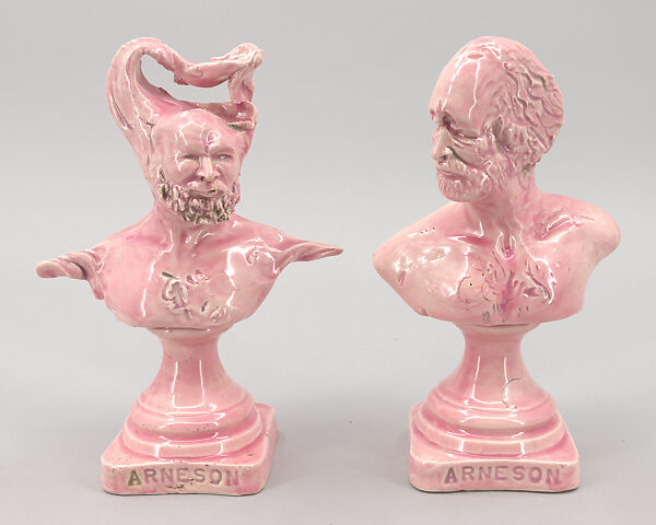 Self-Portrait, Robert Arneson (American, Benica, California 1930–1992 Benica, California), Glazed earthenware