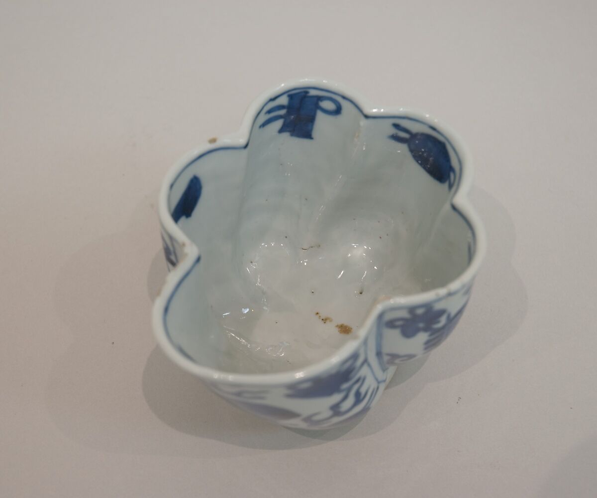 Cup, Porcelain painted in underglaze blue, China