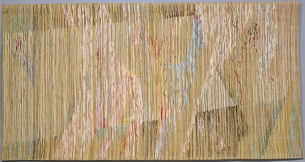 Within the Dream, Cynthia Schira (American, born Providence, Rhode Island, 1934), Cotton, rayon, sisal 