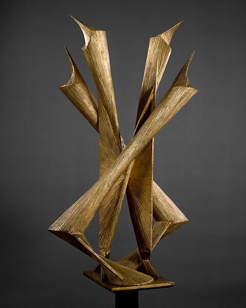Column of Peace, Antoine Pevsner (French (born Russia) Orël 1886–1962 Paris), Bronze 