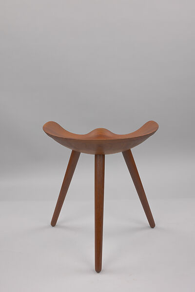 Three-Legged Stool, Mogens Lassen (Danish), Teak