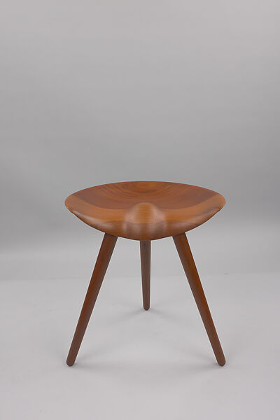 Three-Legged Stool, Mogens Lassen (Danish), Teak 