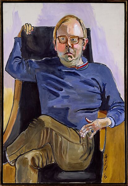 Henry Geldzahler, Alice Neel (American, Merion Square, Pennsylvania 1900–1984 New York), Oil on canvas 