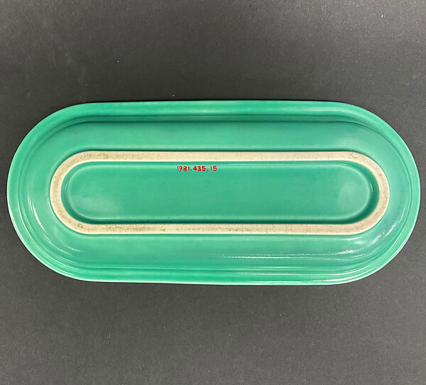 Relish dish, Frederick Hurten Rhead (American (born England), Hanley, Stoke-on-Trent 1880–1942 New York), Glazed ceramic