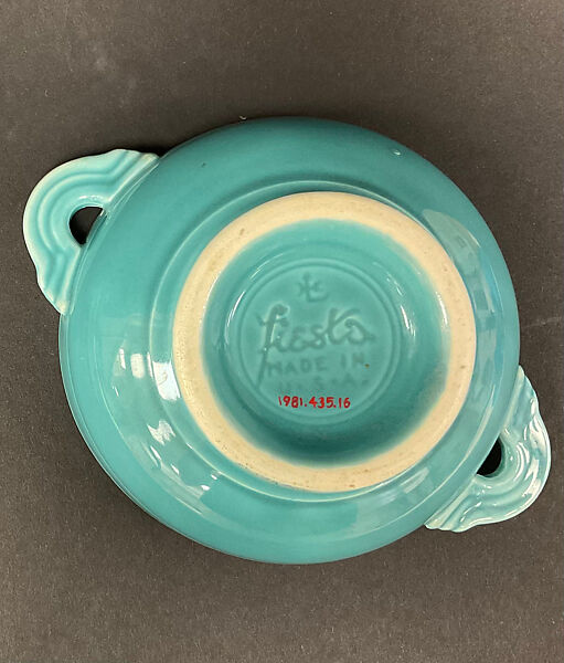 Soup bowl, Frederick Hurten Rhead (American (born England), Hanley, Stoke-on-Trent 1880–1942 New York), Glazed ceramic