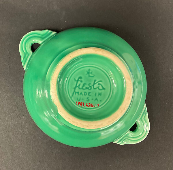 Soup bowl, Frederick Hurten Rhead (American (born England), Hanley, Stoke-on-Trent 1880–1942 New York), Glazed ceramic