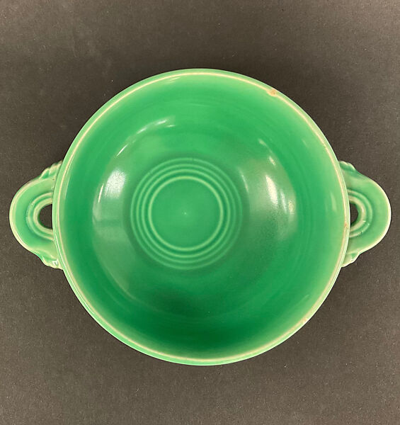 Soup bowl, Frederick Hurten Rhead (American (born England), Hanley, Stoke-on-Trent 1880–1942 New York), Glazed ceramic 