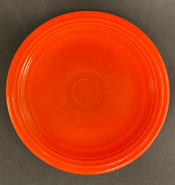 Salad plate, Frederick Hurten Rhead (American (born England), Hanley, Stoke-on-Trent 1880–1942 New York), Glazed ceramic