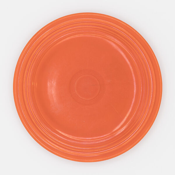 Salad plate, Frederick Hurten Rhead (American (born England), Hanley, Stoke-on-Trent 1880–1942 New York), Glazed ceramic 