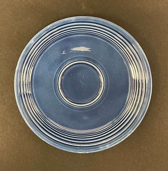 Saucer, Frederick Hurten Rhead (American (born England), Hanley, Stoke-on-Trent 1880–1942 New York), Glazed ceramic 