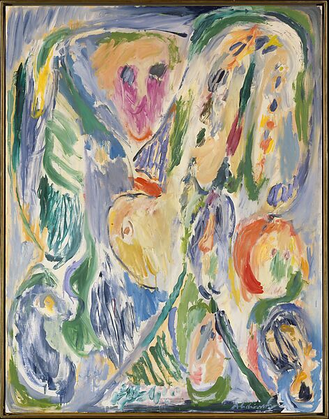 Harpo, Pierre Alechinsky (Belgian, born Brussels, 1927), Oil on canvas 