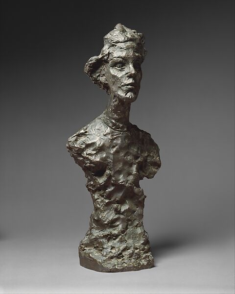 Annette, VI, Alberto Giacometti (Swiss, Borgonovo 1901–1966 Chur), Bronze 
