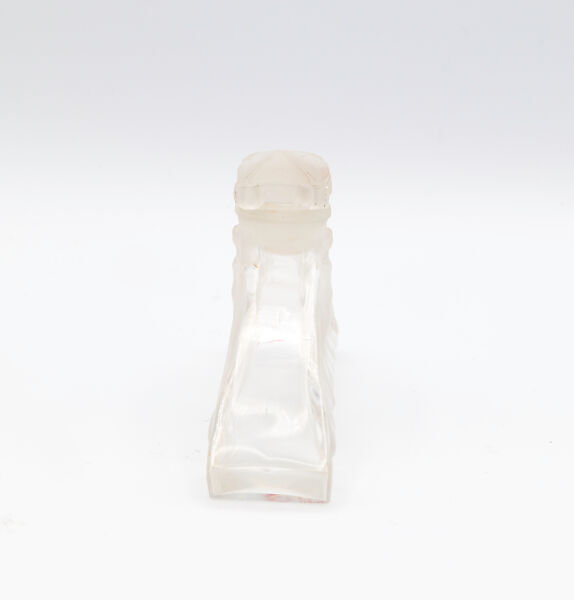 Perfume bottle, Lucien Gaillard (French, Paris 1861–1942 Paris), Glass