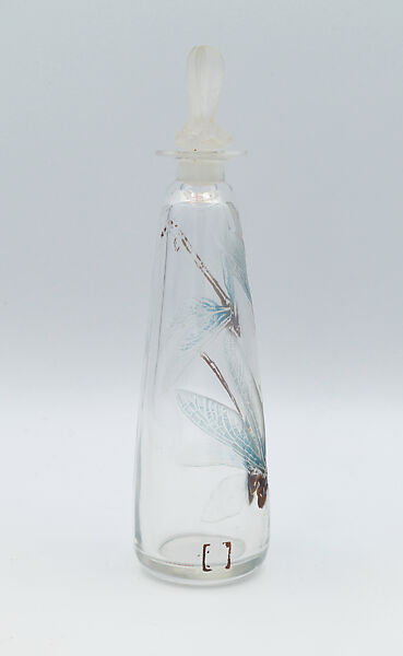 Perfume bottle, Lucien Gaillard (French, Paris 1861–1942 Paris), Glass