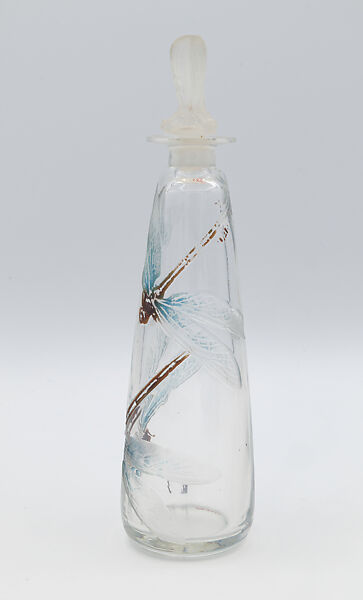 Perfume bottle, Lucien Gaillard (French, Paris 1861–1942 Paris), Glass