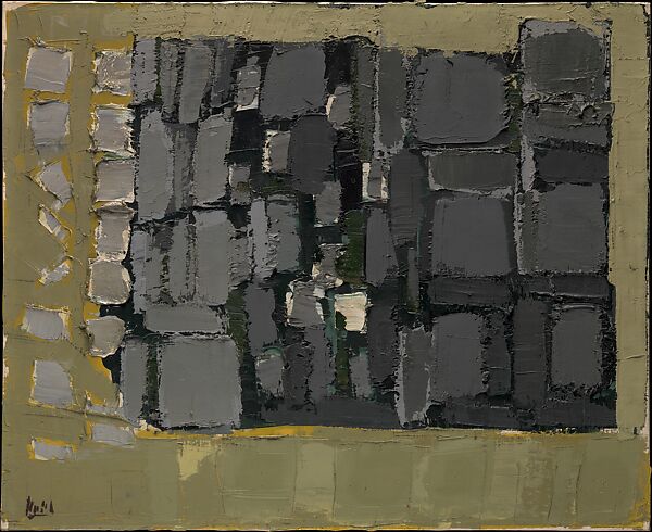 Composition, Nicolas de Staël (French, 1914–1955), Oil on canvas 