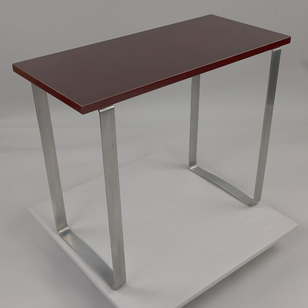 Nesting Tables, Donald Deskey (American, Blue Earth, Minnesota 1894–1989 Vero Beach, Florida), Aluminum and formica