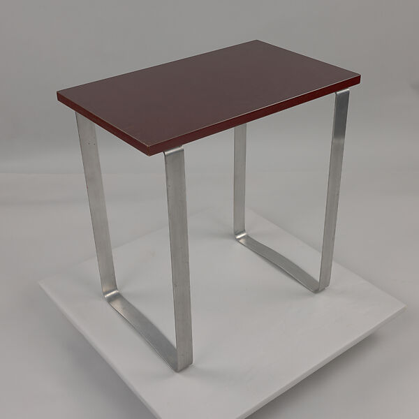 Nesting Tables, Donald Deskey (American, Blue Earth, Minnesota 1894–1989 Vero Beach, Florida), Aluminum and formica