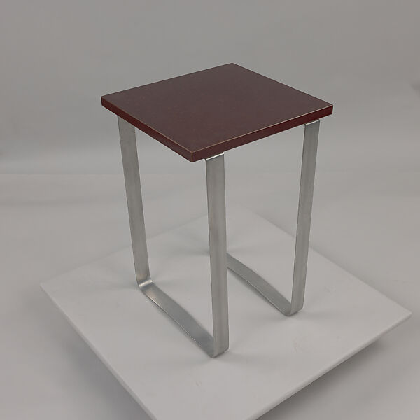 Nesting Tables, Donald Deskey (American, Blue Earth, Minnesota 1894–1989 Vero Beach, Florida), Aluminum and formica