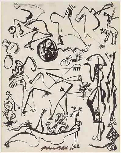 Untitled (Page from a Lost Sketchbook)