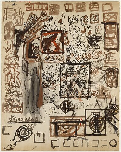 Untitled (Sheet of Studies)