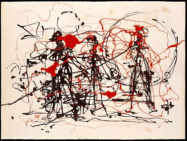 jackson pollock drip painting 1949