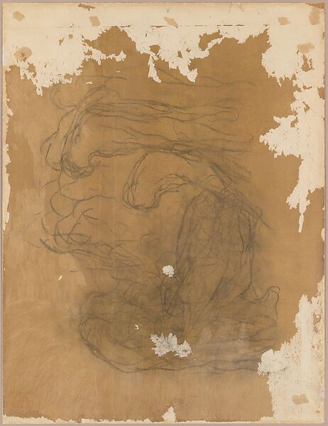 Jardin de Paris (Design for a Poster), Pablo Picasso (Spanish, Malaga 1881–1973 Mougins, France), Black ink and watercolor on paper