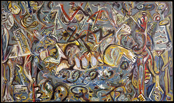 Pasiphaë, Jackson Pollock (American, Cody, Wyoming 1912–1956 East Hampton, New York), Oil on canvas 