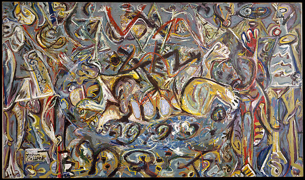 Pasiphaë, Jackson Pollock  American, Oil on canvas