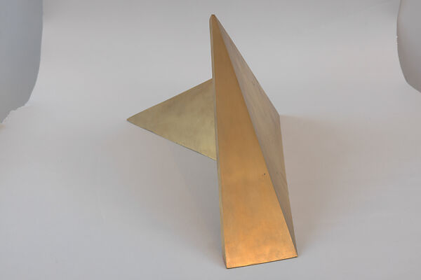 Pyramid, Garrick Dolberg (American, born 1952), Cast brass